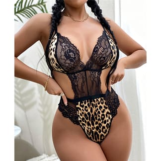 Wild and Sexy Lace Teddy Lingerie