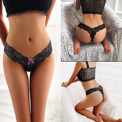 Sexy See-through Floral Lace Panty Lingerie