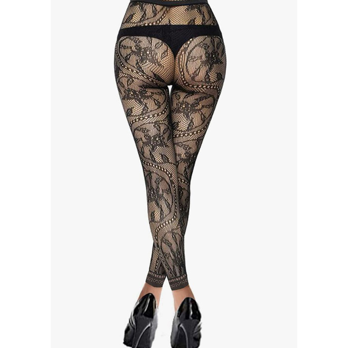 Footless Lace Tights